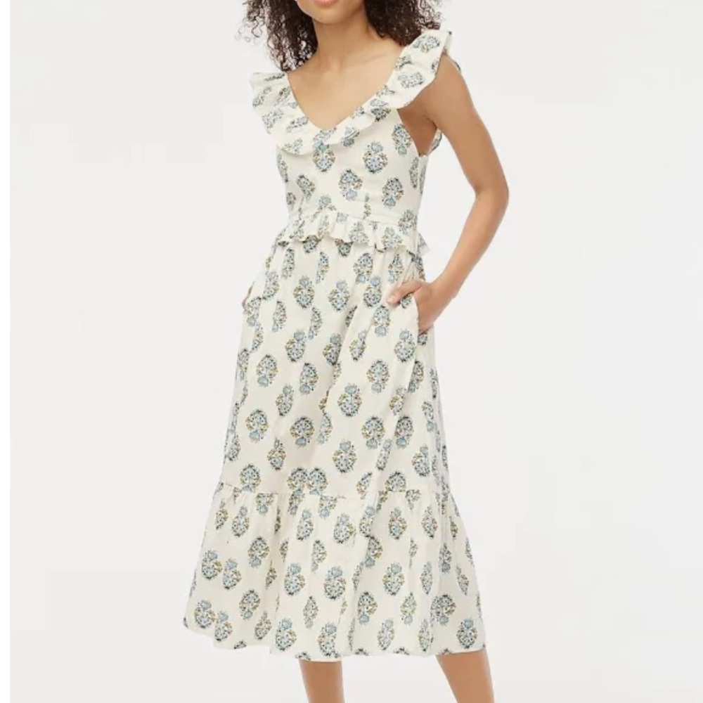 J Crew midi dress NWT